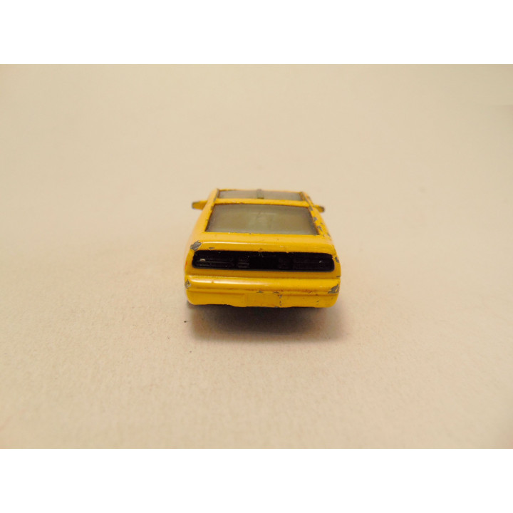 Nissan 300ZX Model Car 1:64 Yellow Matchbox