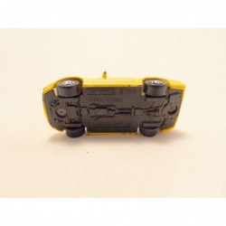 Nissan 300ZX 1990 Matchbox MB219 geel 7x3x2cm - modelauto