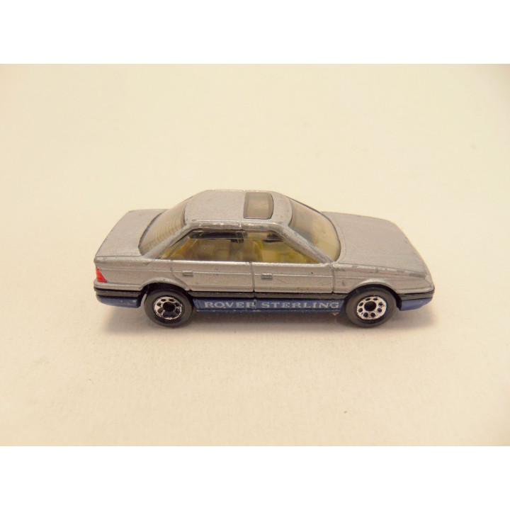 Rover Sterling Matchbox 1:60 zilverkleurig