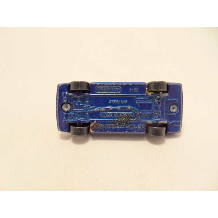 Rover Sterling Matchbox 1:60 zilverkleurig