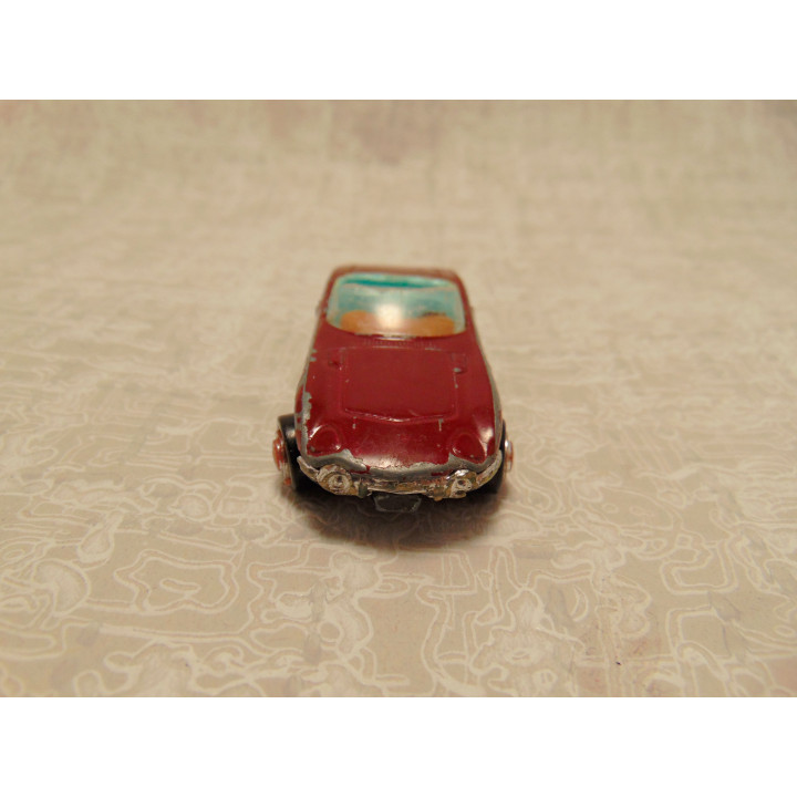 Toyota 2000 GT 1966 convertible Playart 1:64 red brown