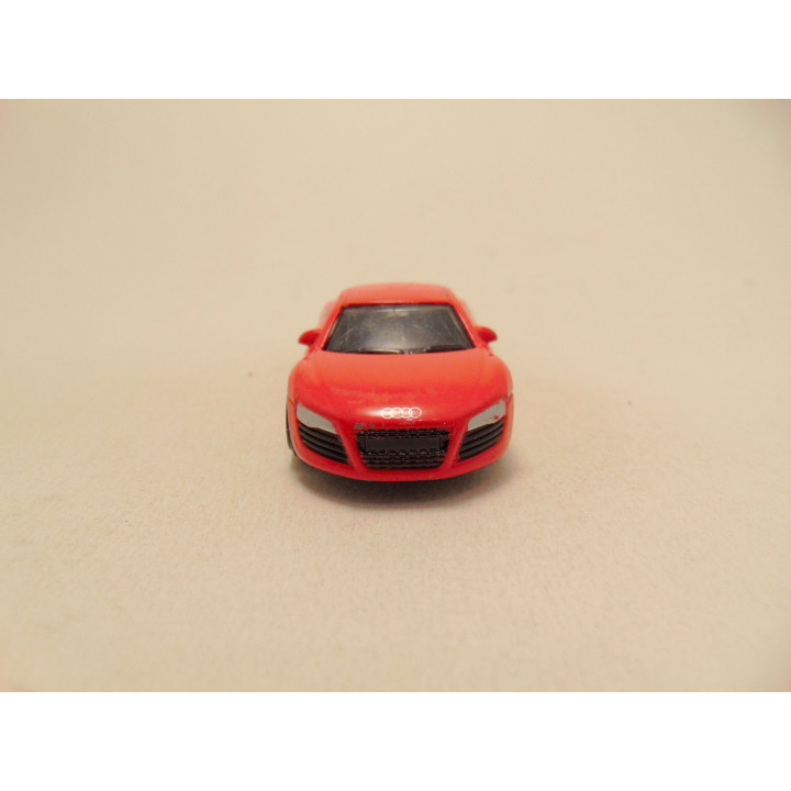 Audi R 8 4 1:64 rood