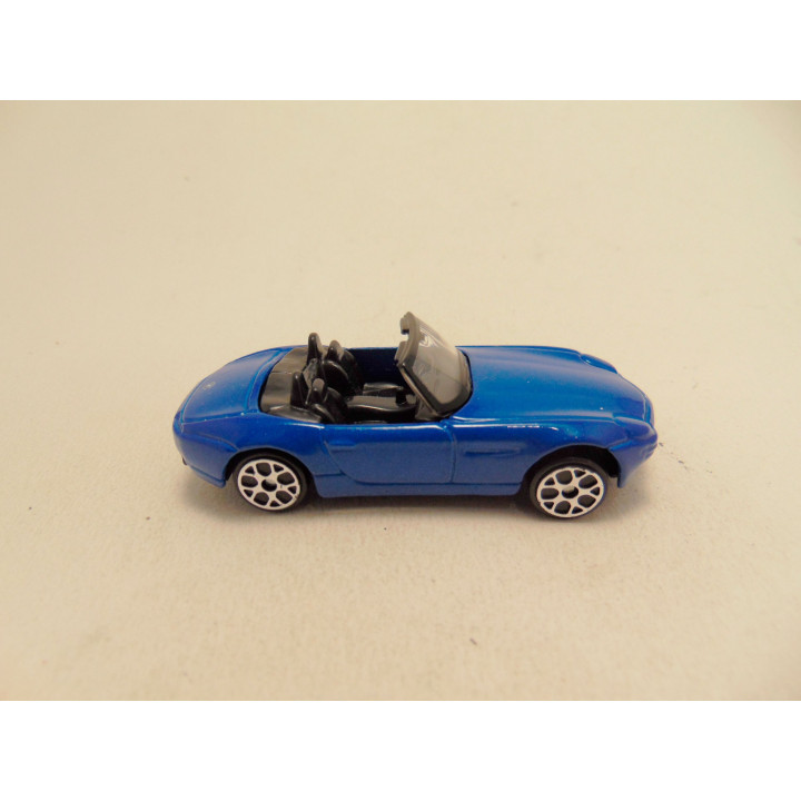 Bmw Z8 cabrio 1:64 Maisto donkerblauw