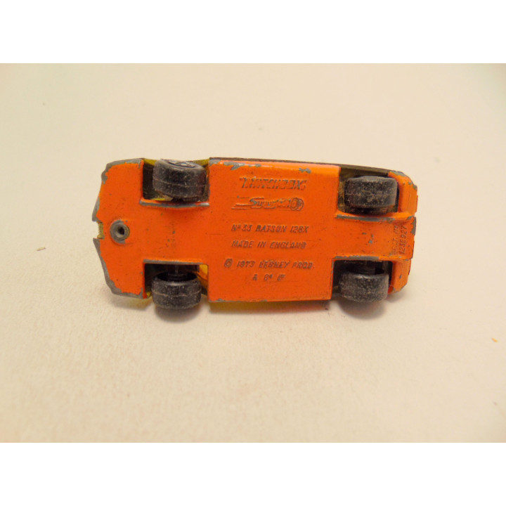 Datsun 126 X Matchbox geel