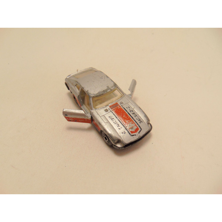 Datsun 260 ZX 2x2 Matchbox zilverkleurig