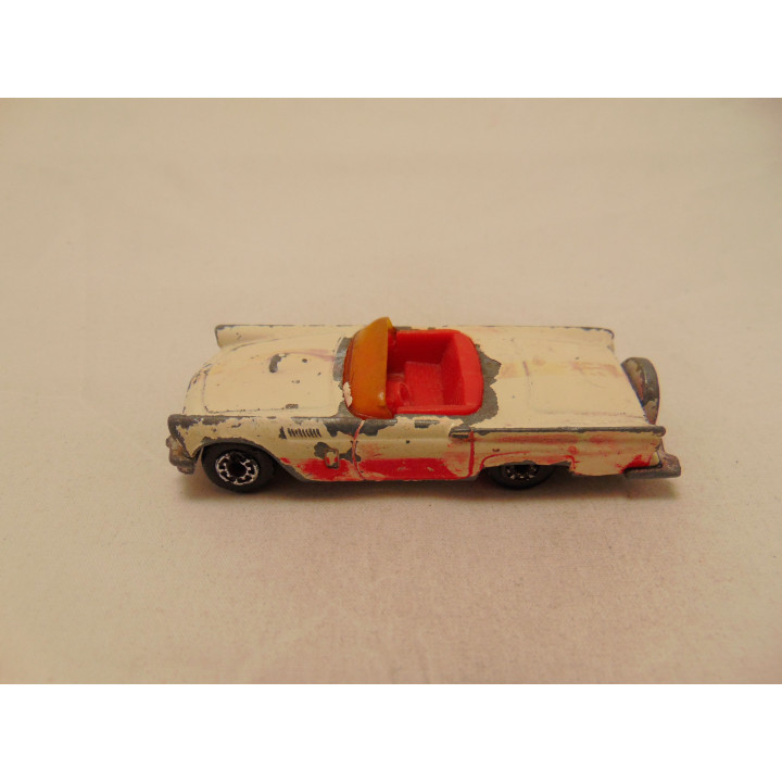 Ford Thunderbird cabrio 1955 Matchbox creme