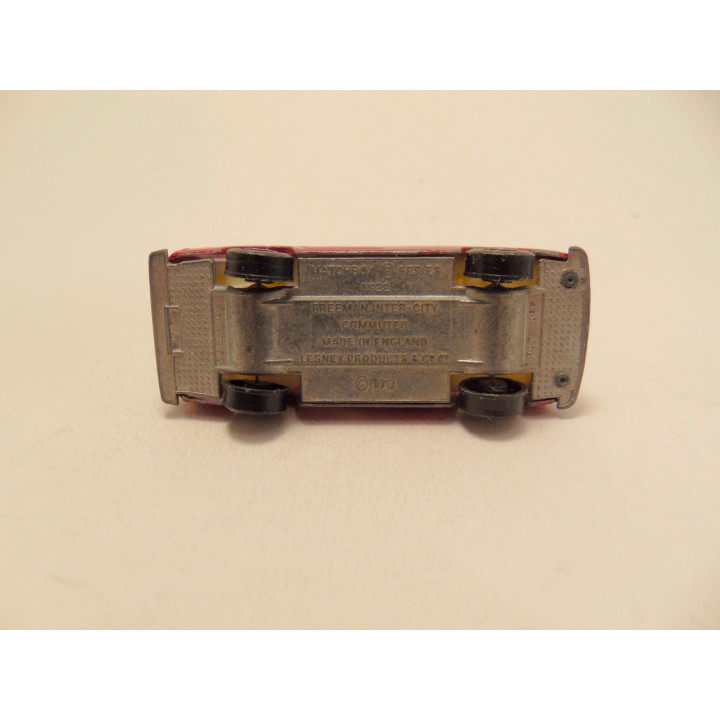 Freeman Intercity Commuter Matchbox roodpaars