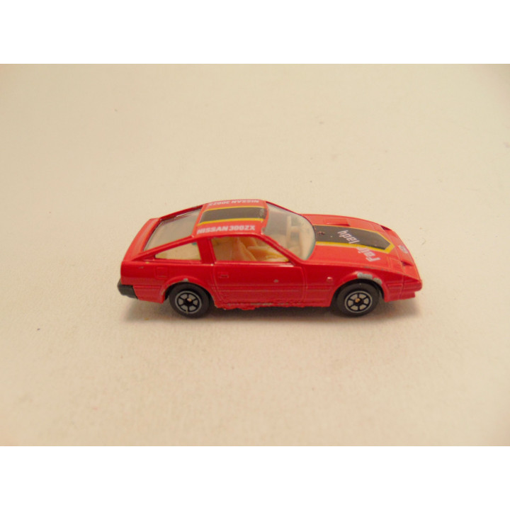 Nissan 300 ZX fairlady 1:64 Edocar met streep op neus rood