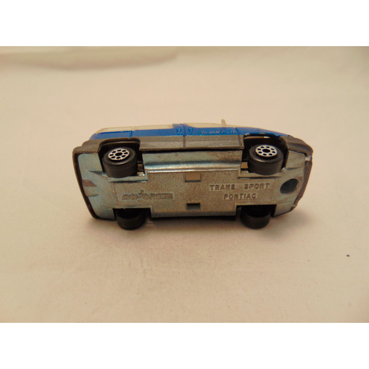 Pontiac Trans sport SE Majorette 1:55 blauw