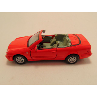 Mercedes CLK 320 cabrio 1:43 Cararama rood