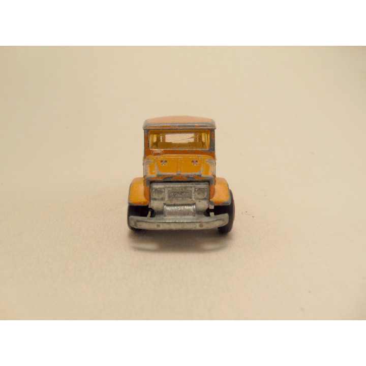 Toyota Land Cruiser 1:53 Majorette 277 goudkleurig - modelauto