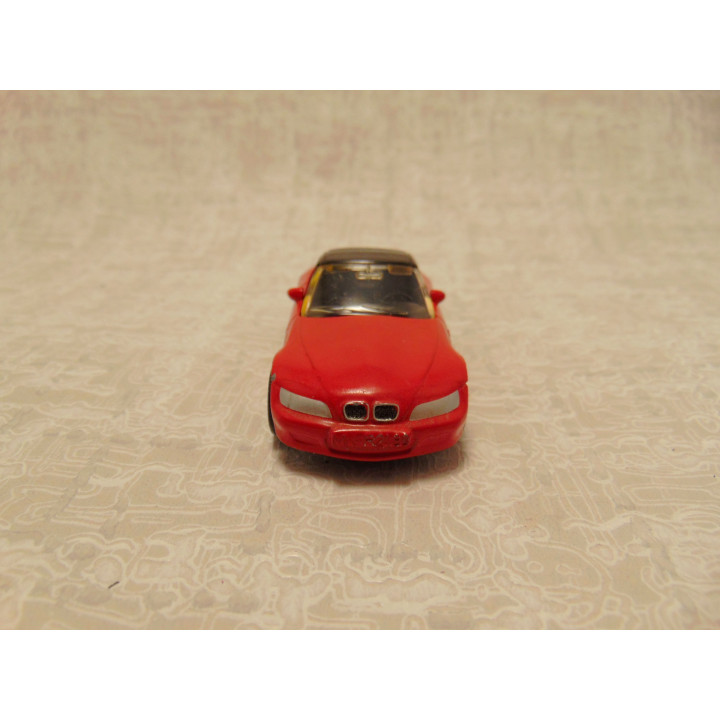 Bmw Z3 1.9 softtop 1:55 0846 cabrio Siku rood