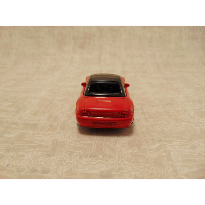 Bmw Z3 1.9 softtop 1:55 0846 cabrio Siku rood