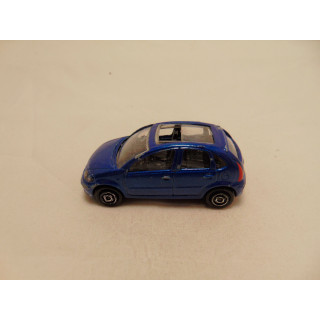 Citroen C3 met sunroof 1:58 Majorette blauw