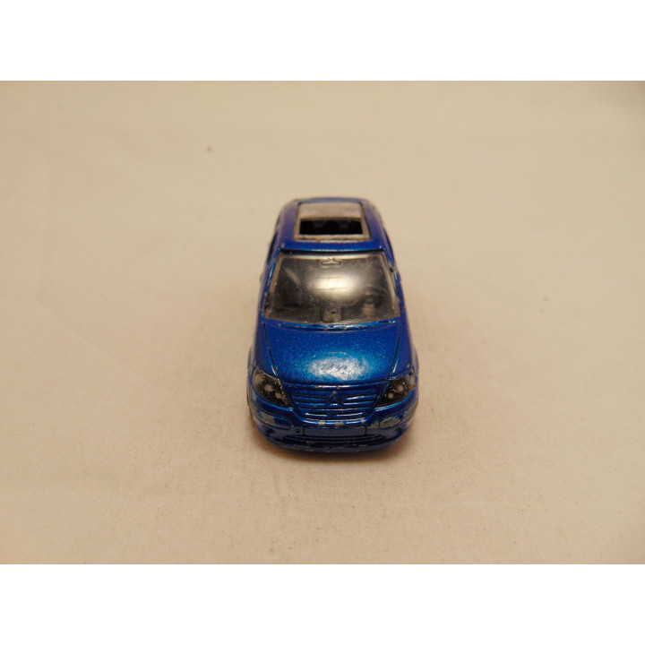 Citroen C3 met sunroof 1:58 Majorette blauw