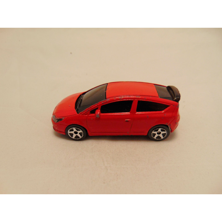 Citroen C4 1:57 Majorette 254F rood