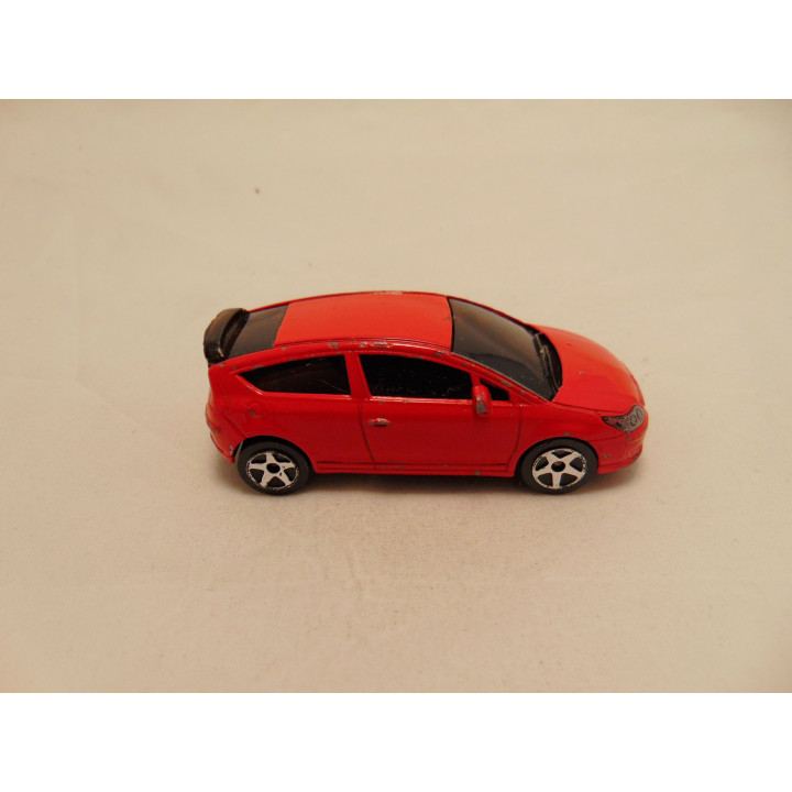Citroen C4 1:57 Majorette 254F rood