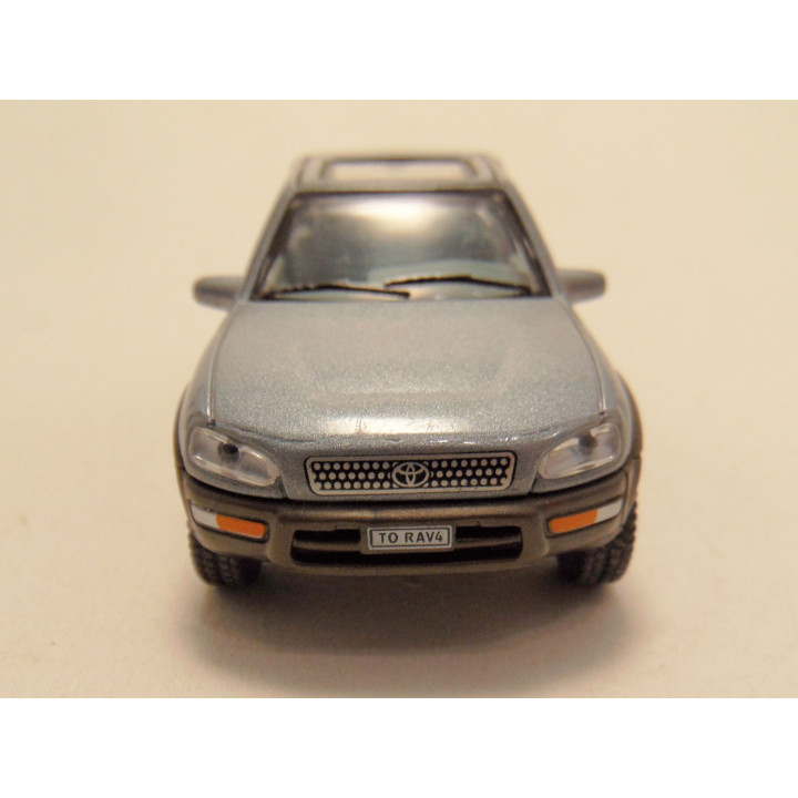 Toyota Rav4 Reebok 1:43 Cararama zilvergrijs - modelauto