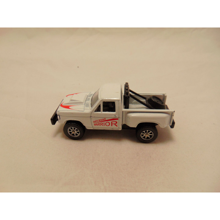 Ford F150 Custom Flareside 1989 1:64 Maisto wit