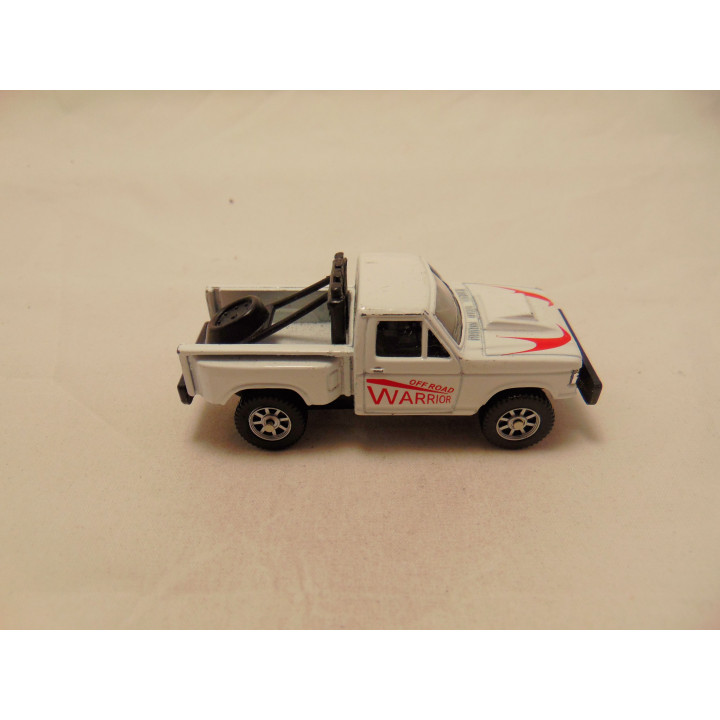 Ford F150 Custom Flareside 1989 1:64 Maisto wit