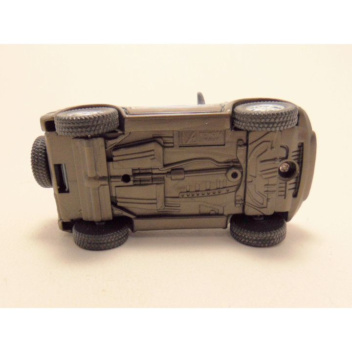 Toyota Rav4 Reebok 1:43 Cararama zilvergrijs - modelauto