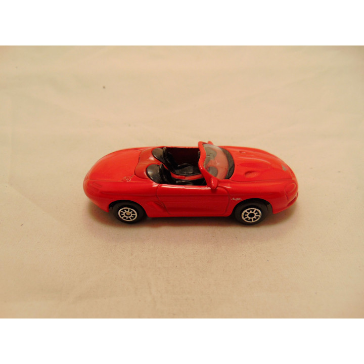 Ford Mustang Mach 3 cabrio 1:64 Welly rood