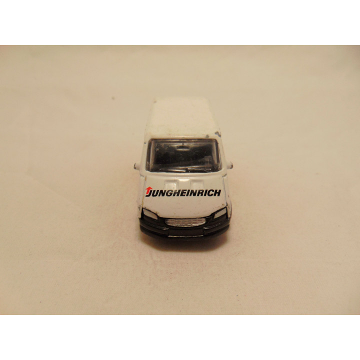 Ford Transit van 1999 Jungheinrich service Edocar 1:64 wit