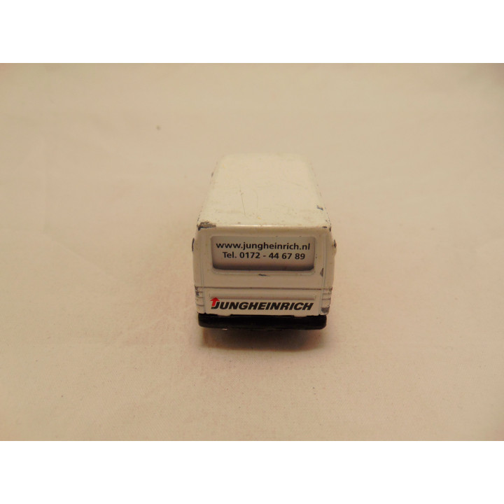 Ford Transit van 1999 Jungheinrich service Edocar 1:64 wit