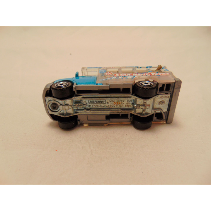 GMC schoolbus Star home tours Matchbox mb 768
