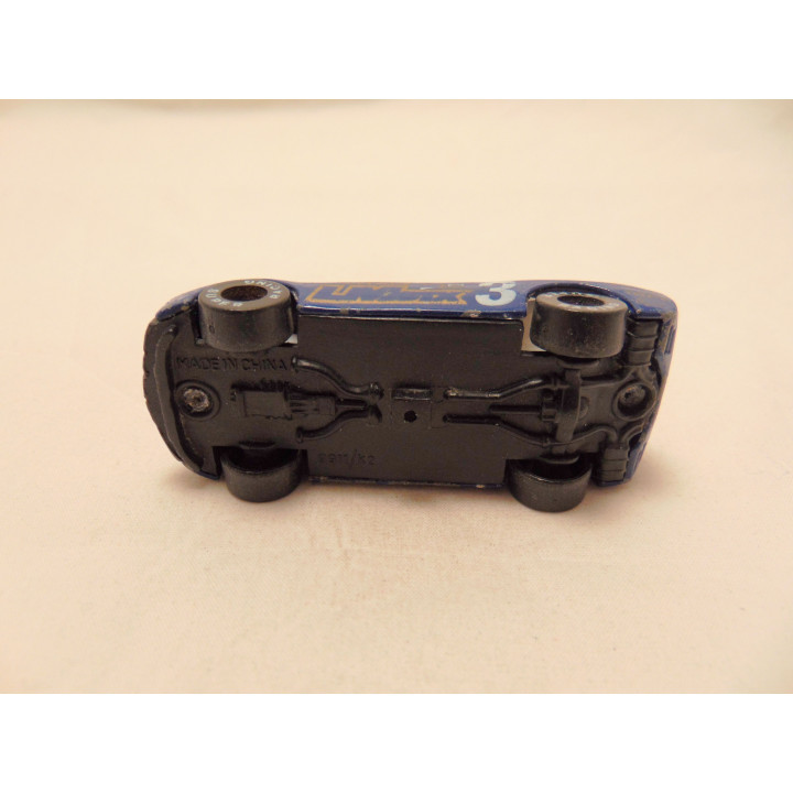 Chevrolet Corvette C4 1:64 blauw