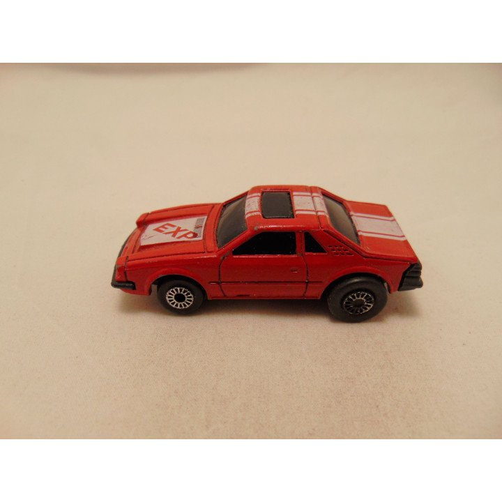 Ford EXP Turbo Coupe 1985 1:64 rood