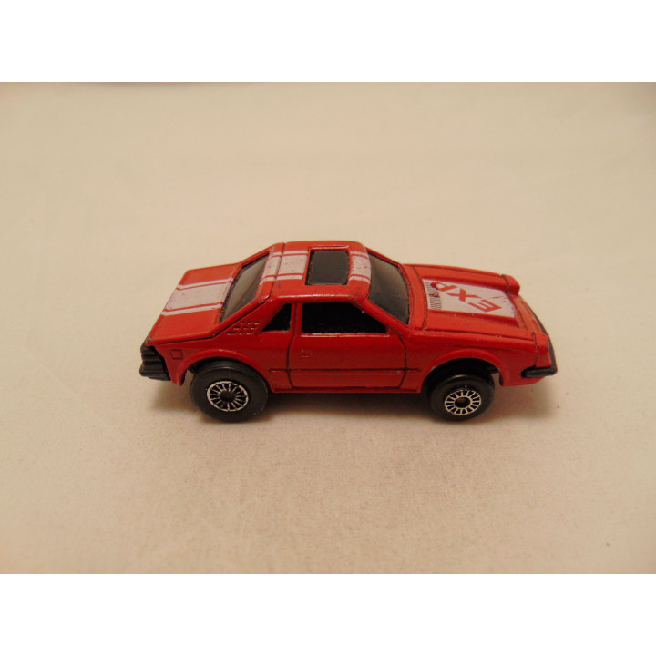 Ford EXP Turbo Coupe 1985 1:64 rood