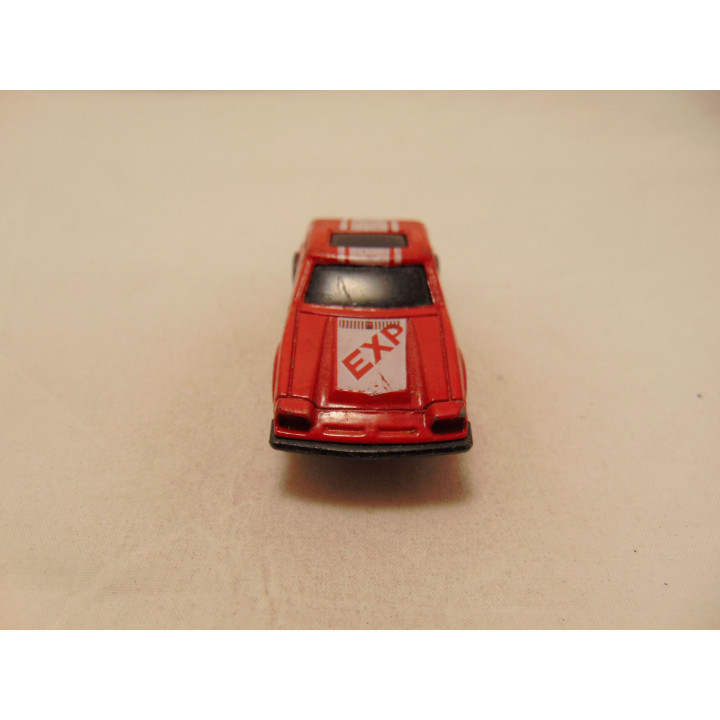 Ford EXP Turbo Coupe 1985 1:64 rood