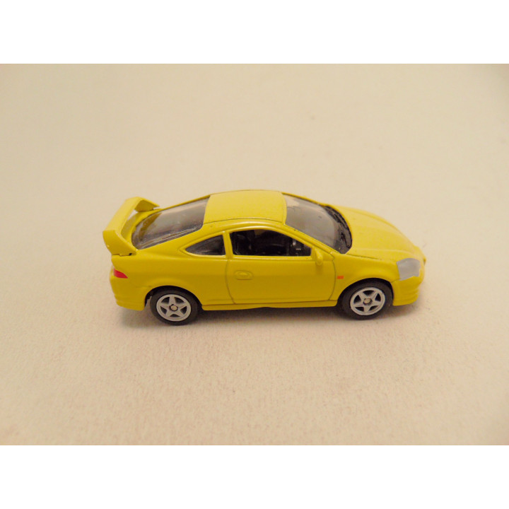 Honda Integra R 1:64 Welly geel