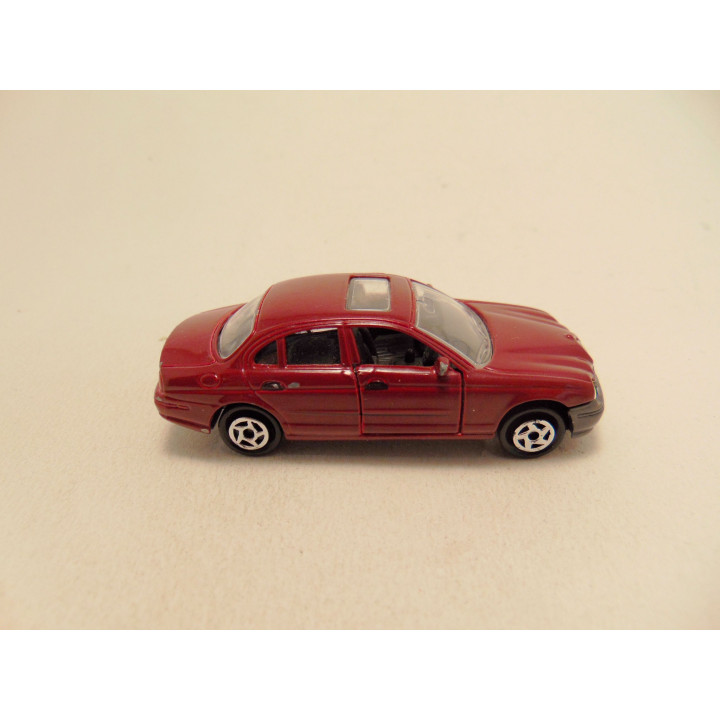 Jaguar Type S Majorette 1:63 roodbruin