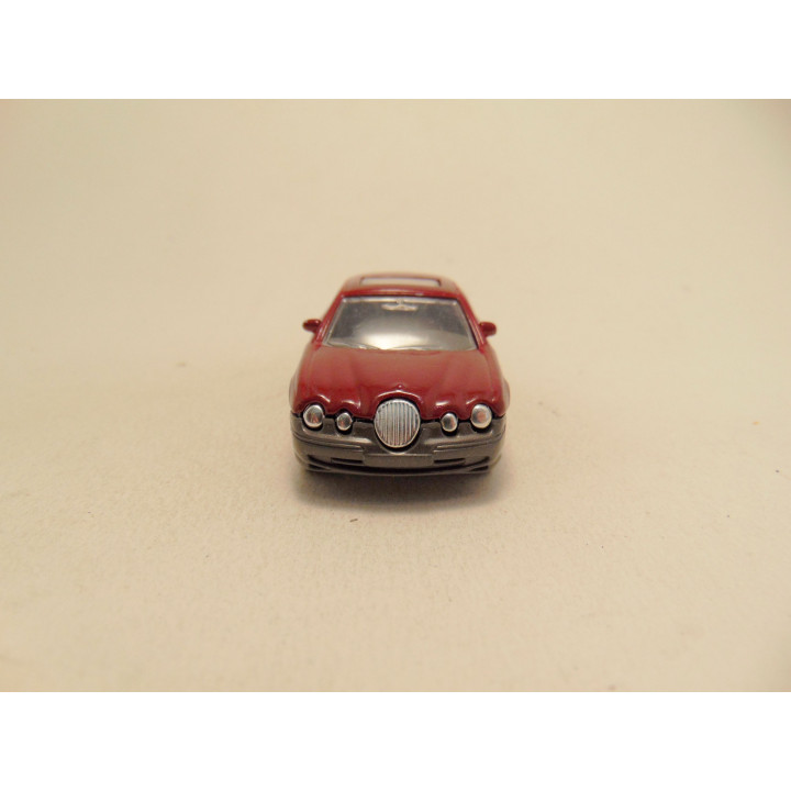 Jaguar Type S Majorette 1:63 roodbruin