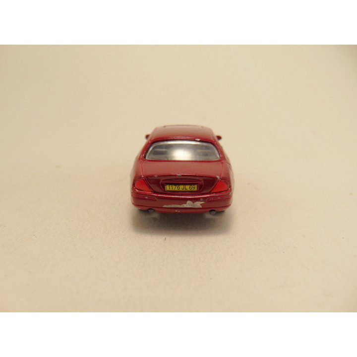 Jaguar Type S Majorette 1:63 roodbruin