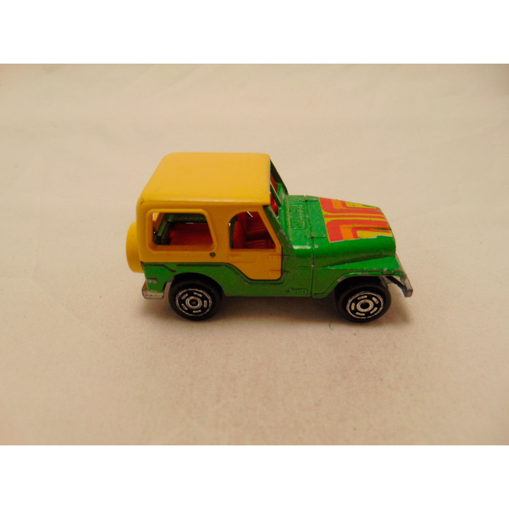 Jeep CJ5 4x4 Majorette groen