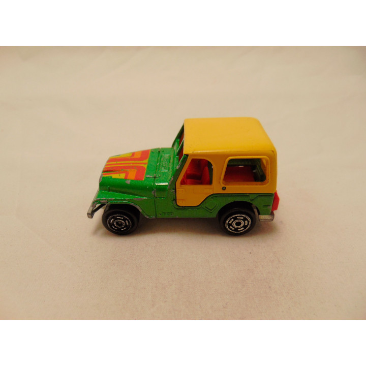 Jeep CJ5 4x4 Majorette groen