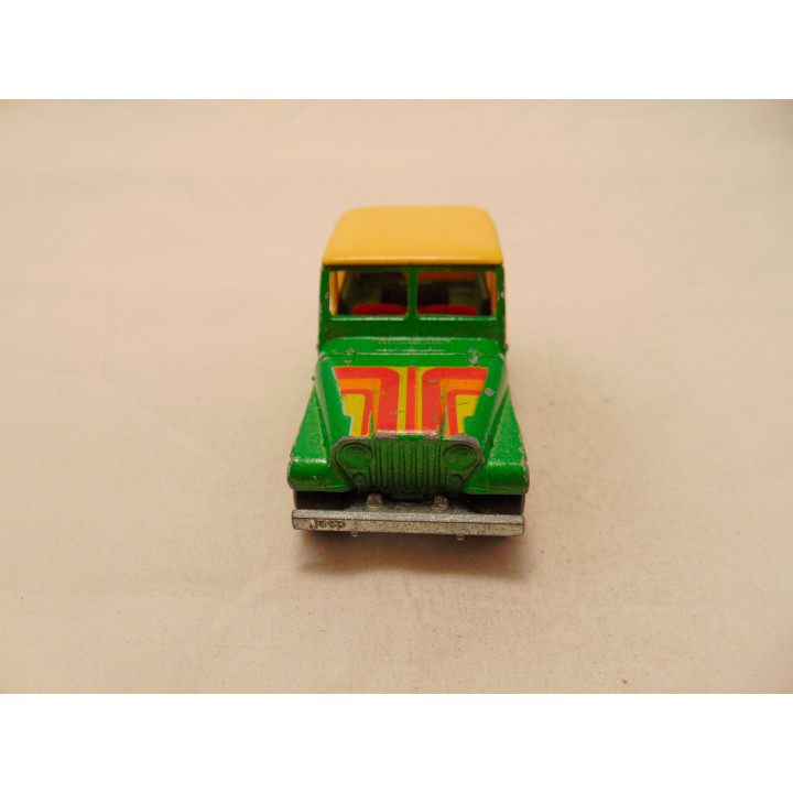 Jeep CJ5 4x4 Majorette groen