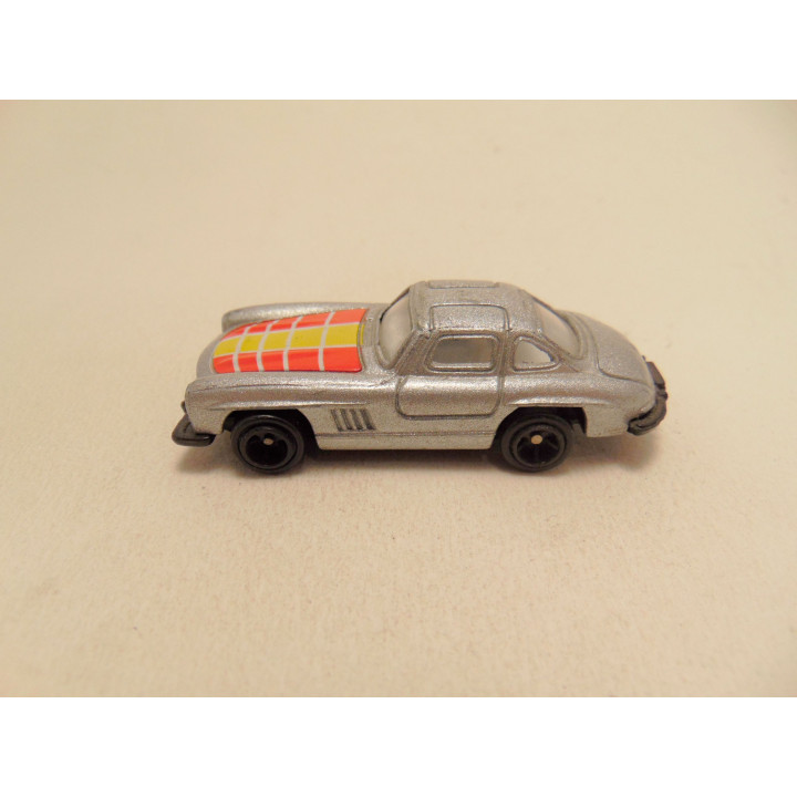 Mercedes 300 SL W 198 1954 1:64 zilverkleurig
