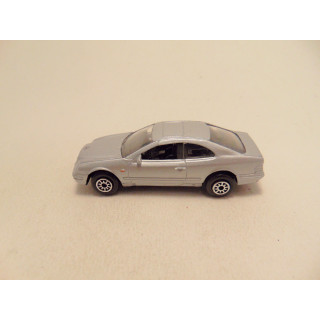 Mercedes CLK 1:64 Welly zilverkleurig