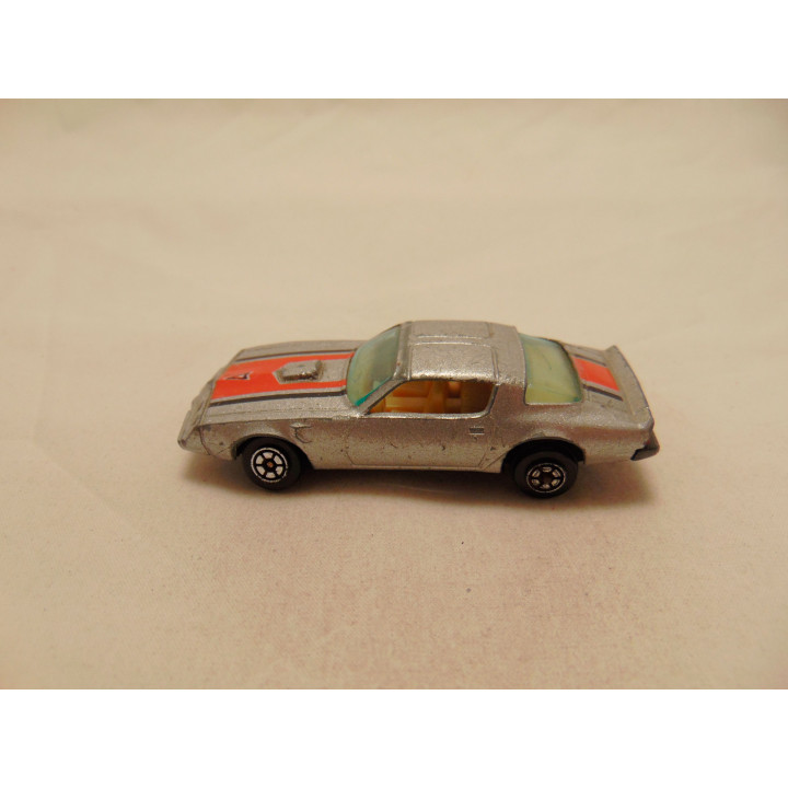 Pontiac Firebird Trans AM 1:64 Yat ming zilverkleurig