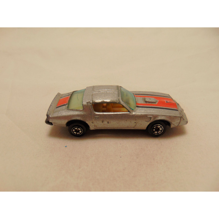 Pontiac Firebird Trans AM 1:64 Yat ming zilverkleurig