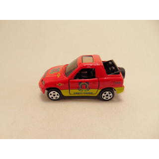 Toyota Rav4 Reebok Coast guard Majorette 1:50 rood