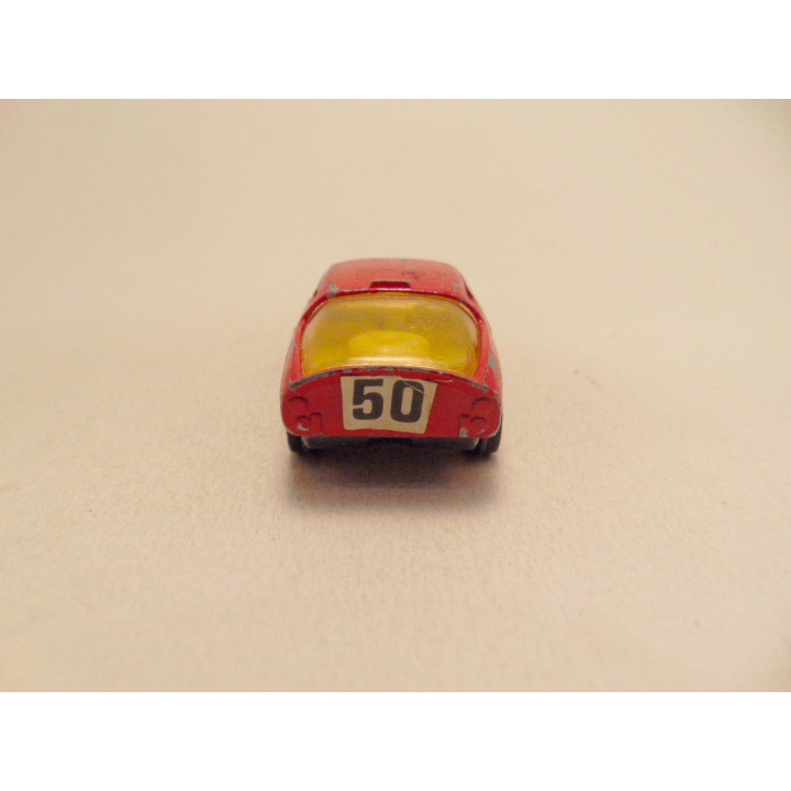 Austin Healey Le Mans sprite Corgi 1:64 whizz wheels donkerrood