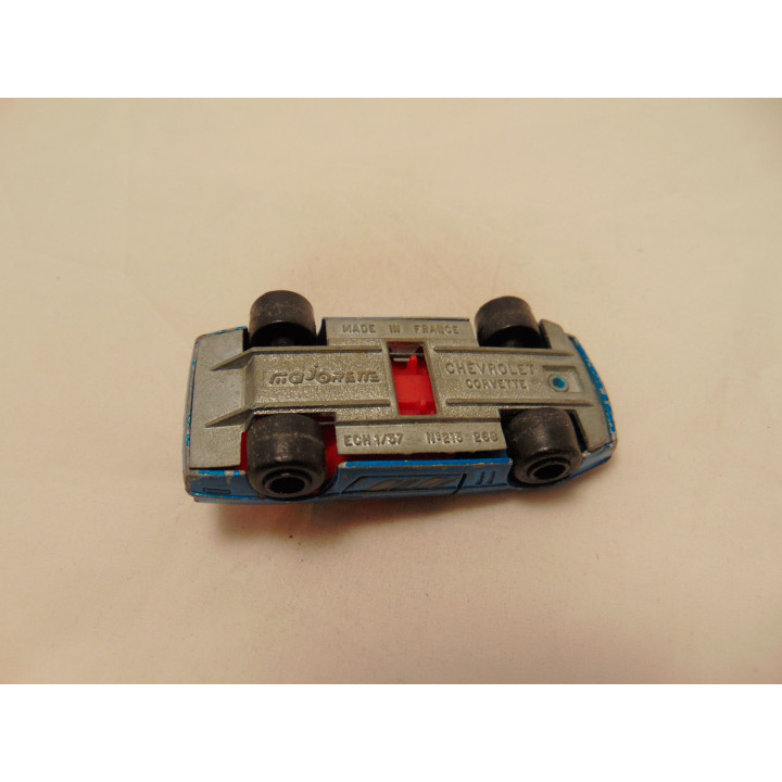 Chevrolet Corvette C4 1:57 Majorette 215 268 blauw
