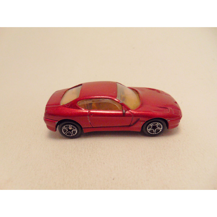 Ferrari 456 GT Matchbox 1:61 donkerrood Ferrari 456 GT Matchbox 1:61 donkerrood