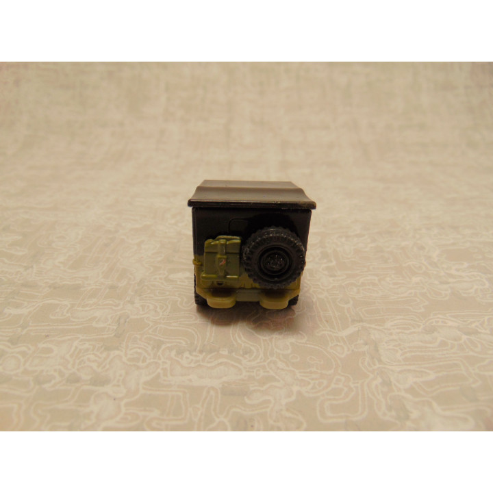 Jeep Willy MP Sarge cars Pixar militair legergroen - modelauto