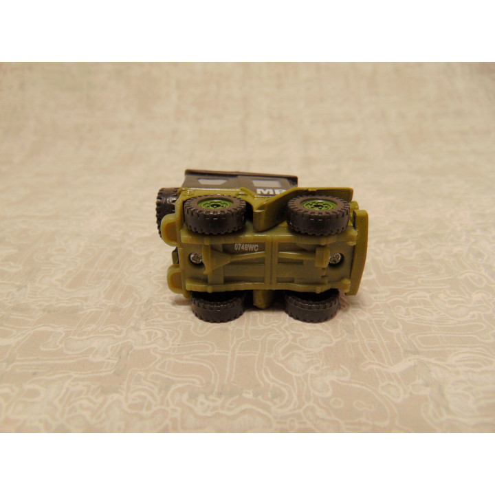 Jeep Willy MP Sarge cars Pixar militair legergroen - modelauto